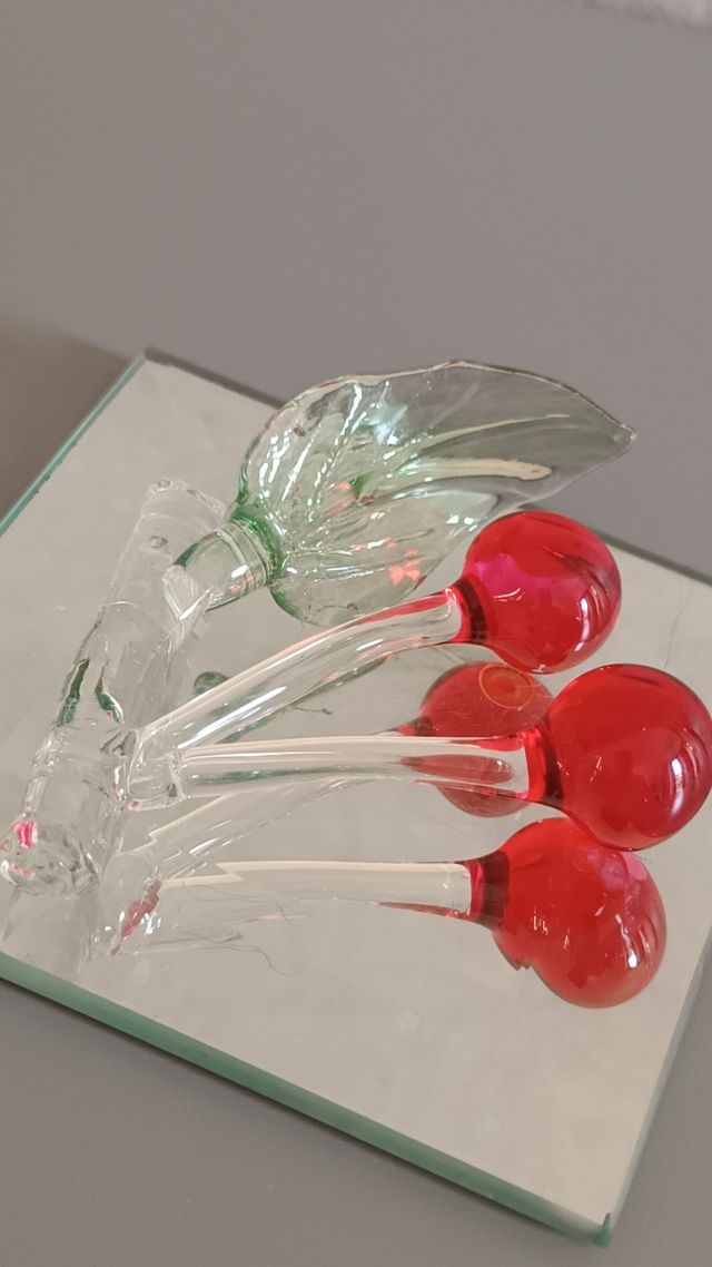 CILIEGIE DI CRISTALLO CRISART vintage 90