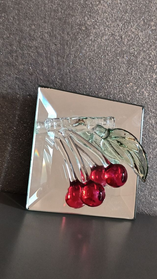 CILIEGIE DI CRISTALLO CRISART vintage 90