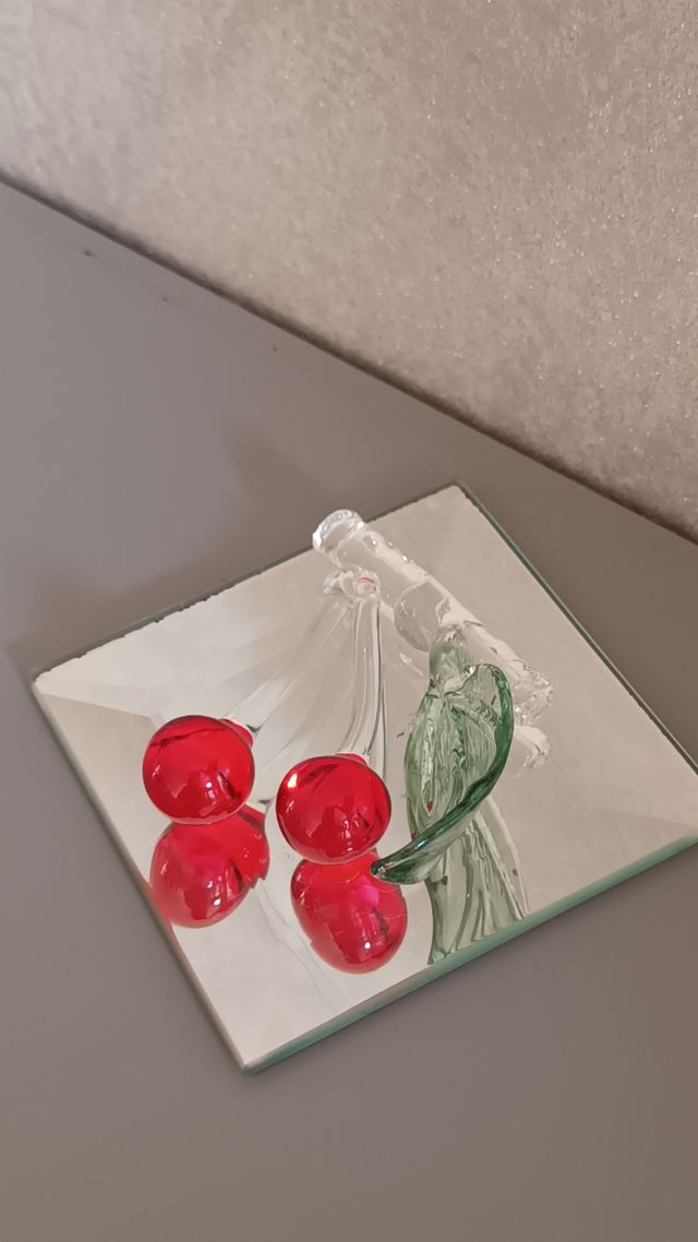 CILIEGIE DI CRISTALLO CRISART vintage 90