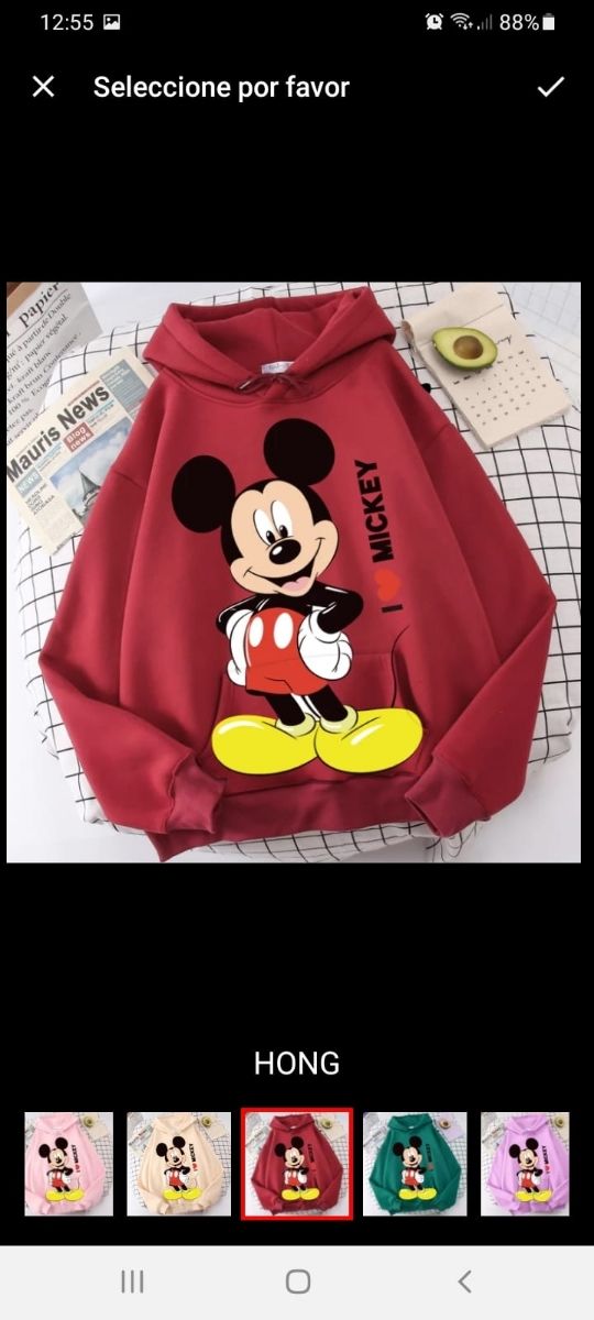 2 sudaderas del mickey y la mini nuevas a estrenar