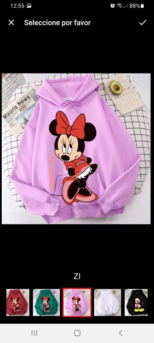 2 sudaderas del mickey y la mini nuevas a estrenar