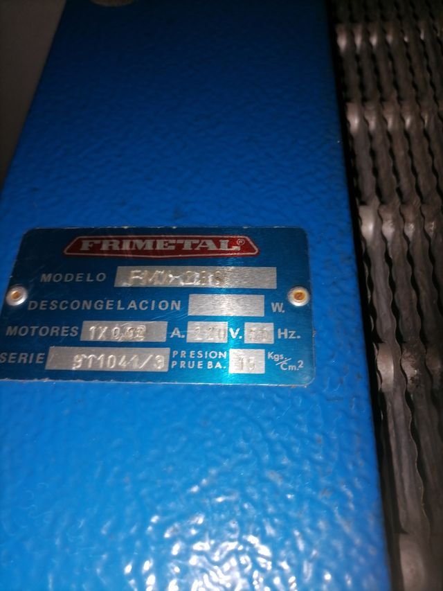 motor cámara frigorifica