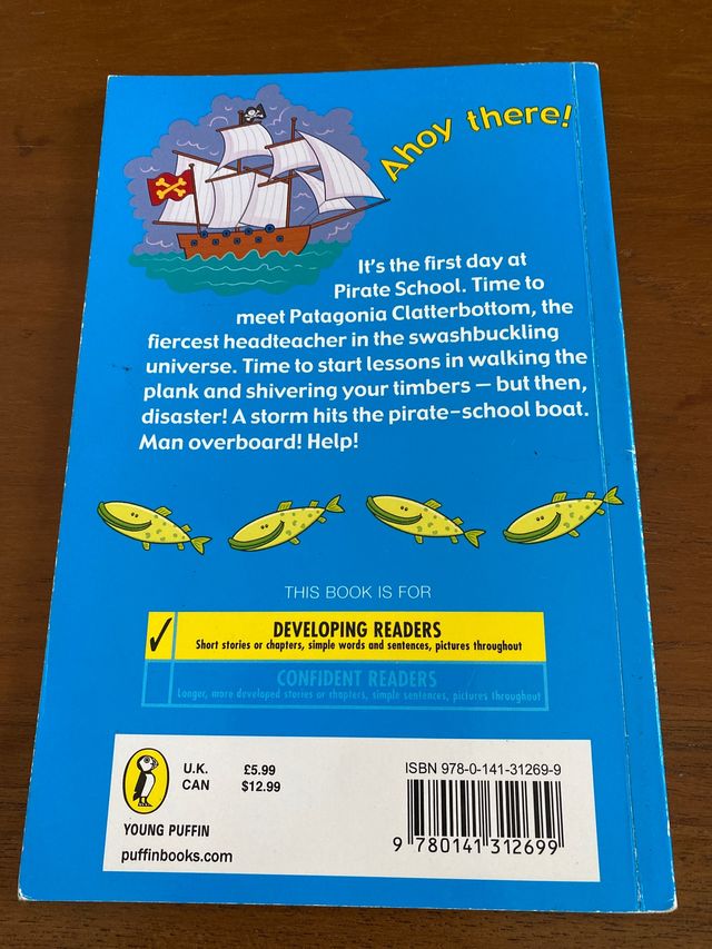 Pirate school. Just a bit of wind