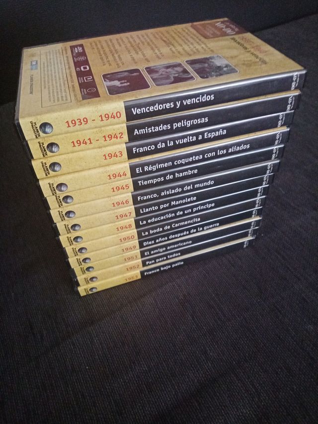 13 DVD Los Años Del No - do 1939 hasta 1953
