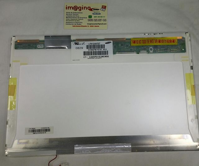SEGUNDA MANO PANTALLA PORTATIL 15.4" LTN154AT07 CO