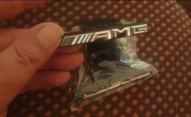 Anagrama AMG Mercedes REJILLA DELANTERA Mercedes