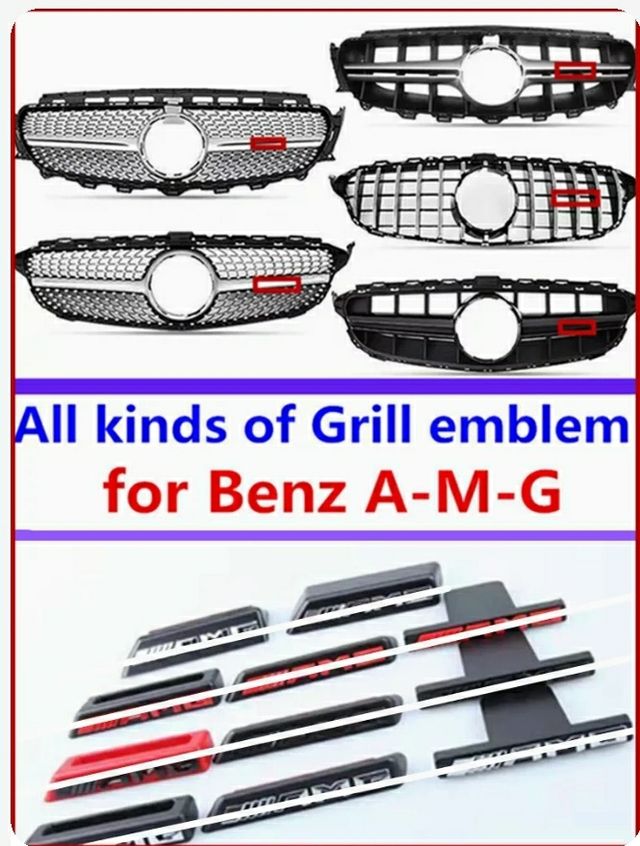Anagrama AMG Mercedes REJILLA DELANTERA Mercedes