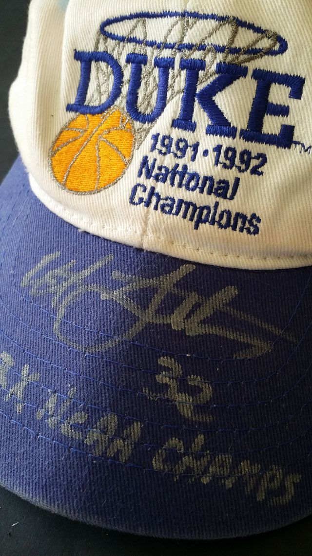 Duke Blue Devils Christian Leattner Krzyzewski