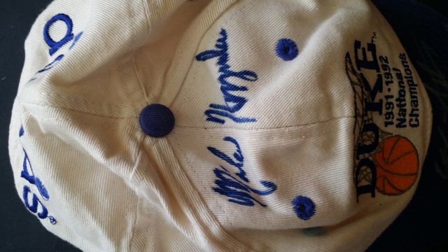 Duke Blue Devils Christian Leattner Krzyzewski