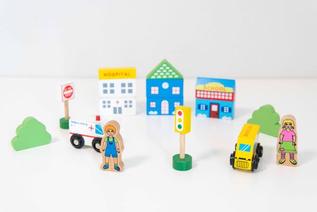 Natural world city car set Imaginarium