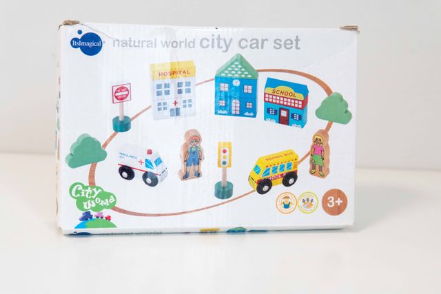 Natural world city car set Imaginarium