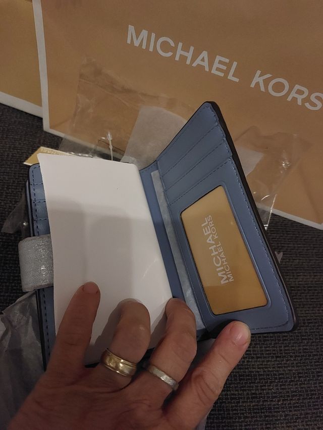 monedero Michael kors azul 💙