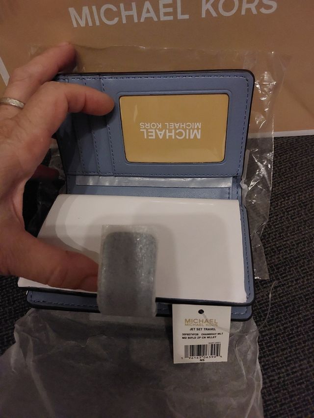 monedero Michael kors azul 💙