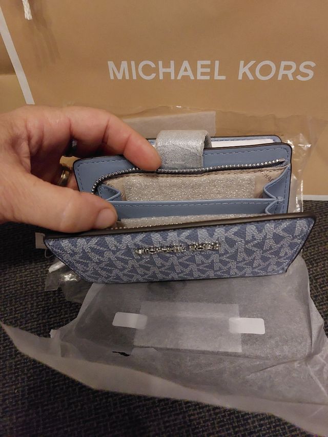 monedero Michael kors azul 💙