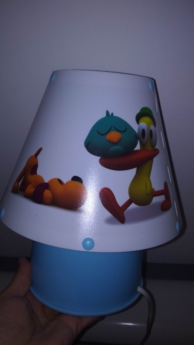 lampara mesa infantil Pocoyó