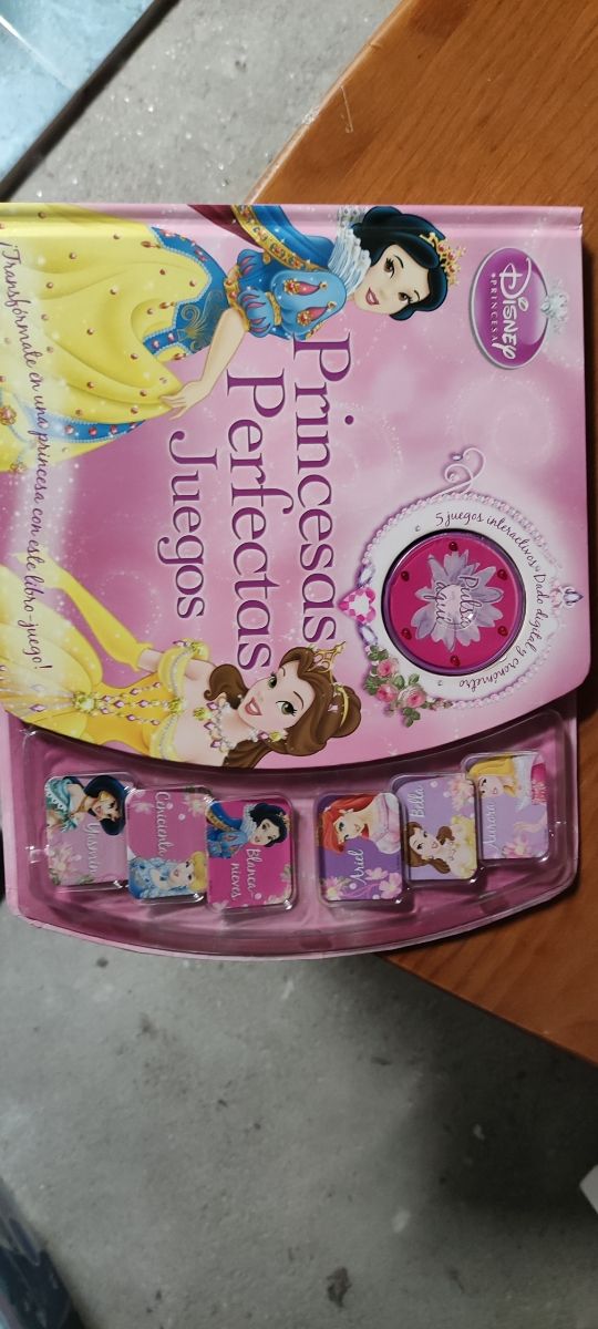 libro de juego de princesas
