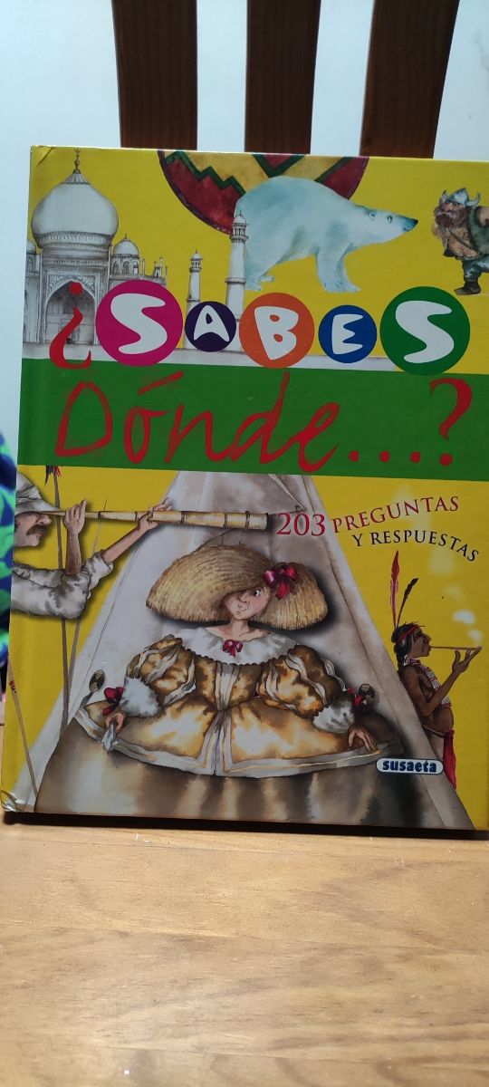 sabes dónde? libro