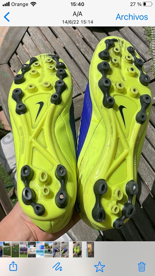 Botas fútbol Hipervenon Nike