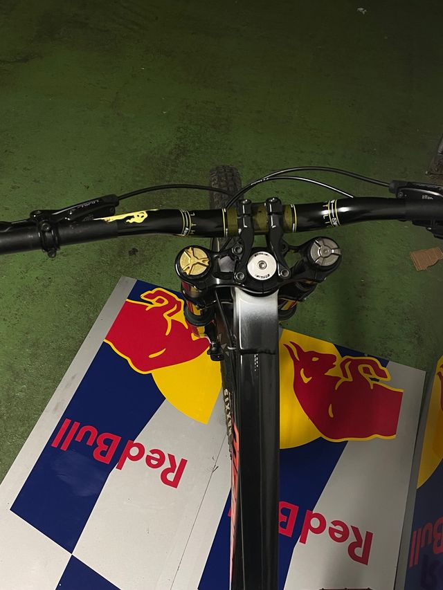 Bicicleta descenso Mérida DH