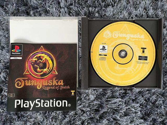 TUNGUSKA PS1 PSX PAL ESP COMPLETO