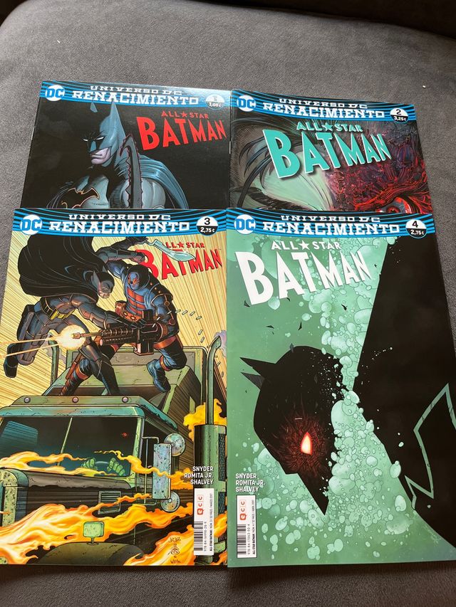 Universo DC renacimiento Batman All Star vol 1-4