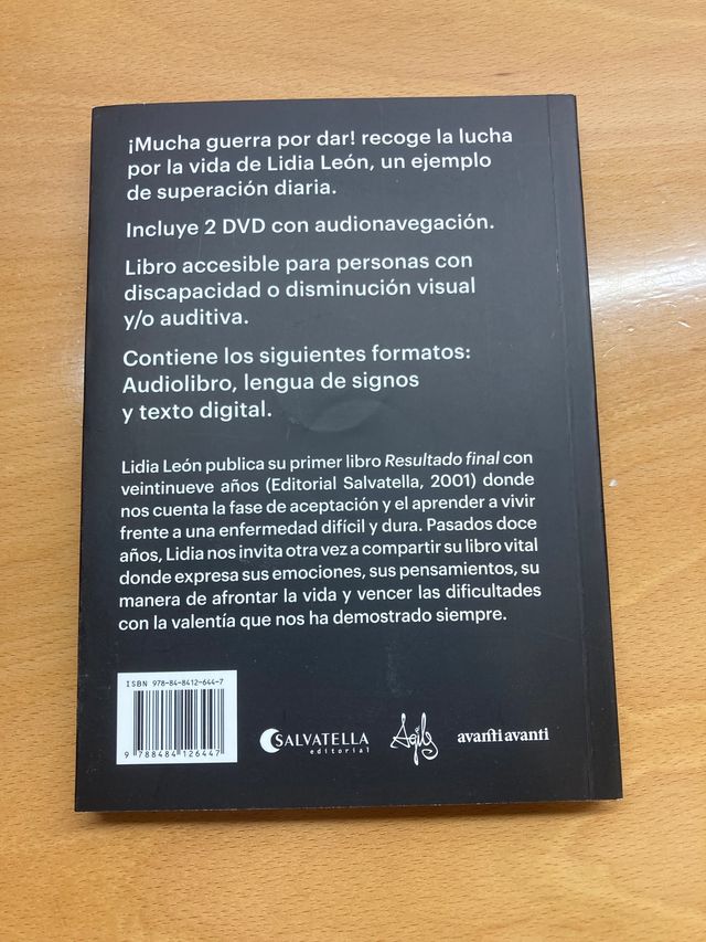 Libro: ¡Mucha guerra por dar!