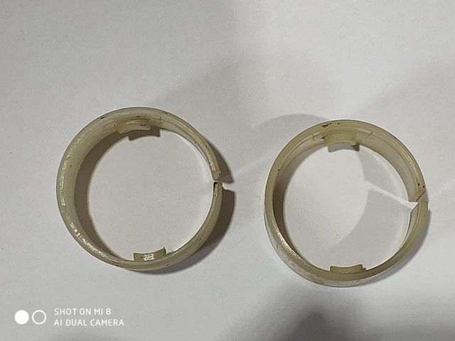 casquillos moto malaguti grizzly, rieju poni