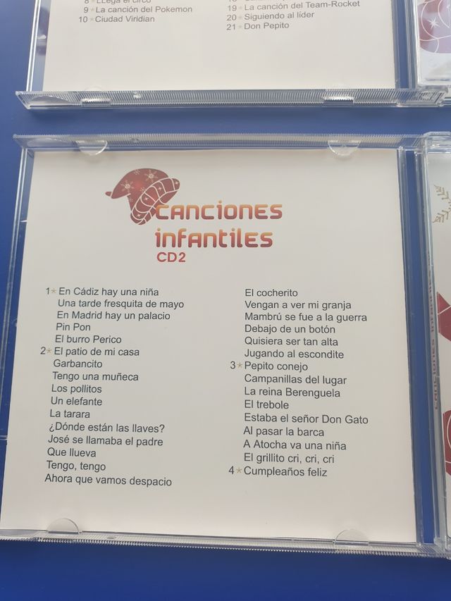 CD canciones infantiles