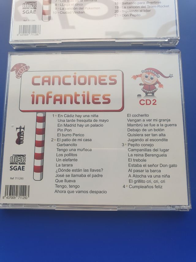 CD canciones infantiles