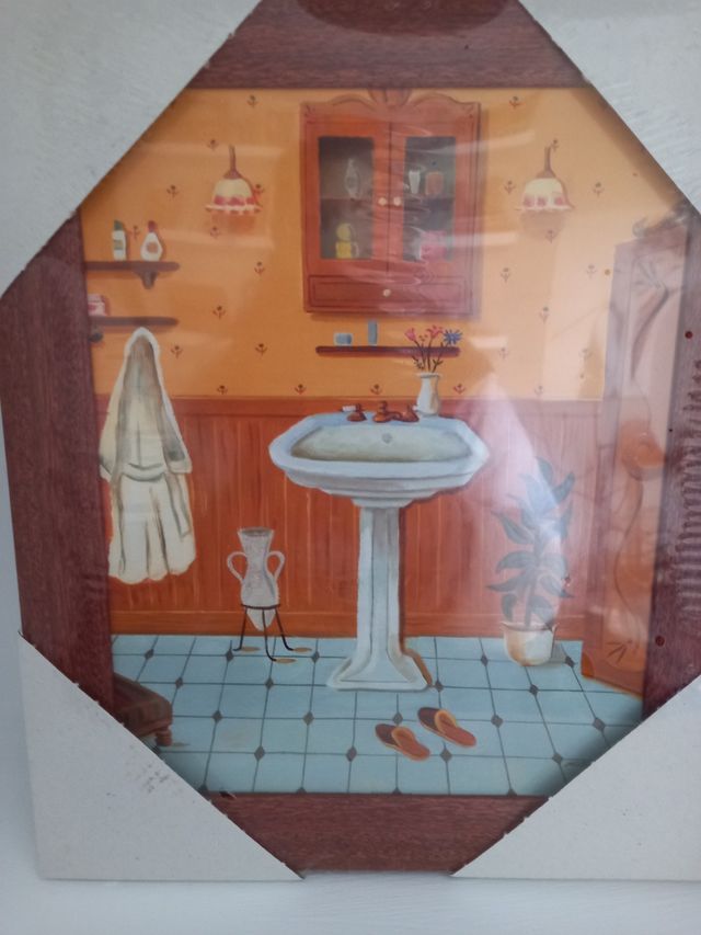 cuadro baño