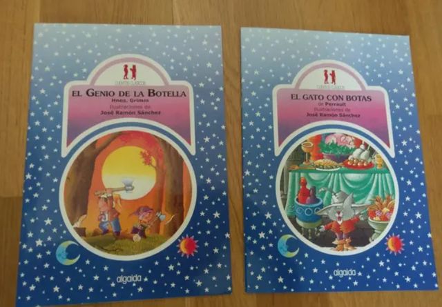 4 cuentos Los músicos de Bremen,El genio de la bot
