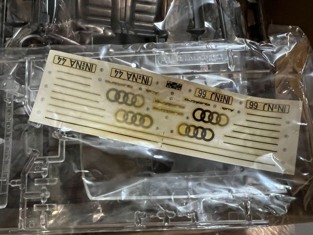 Maqueta Audi Quattro Tamiya 1/24