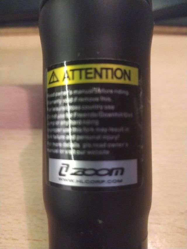 Horquilla MTB ZOOM 29er