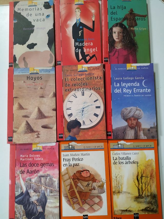 Lote libros Barco de Vapor