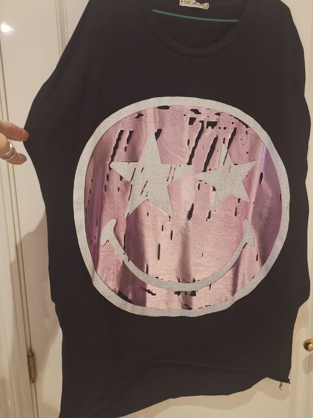 Camiseta larga/ vestido corto