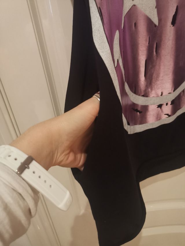 Camiseta larga/ vestido corto