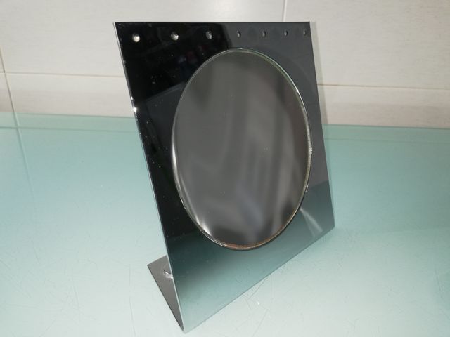 ESPEJO BAÑO DE AUMENTO.DISEÑO.ACERO INOXIDABLE