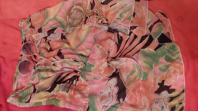 blusa fantasia anni 60