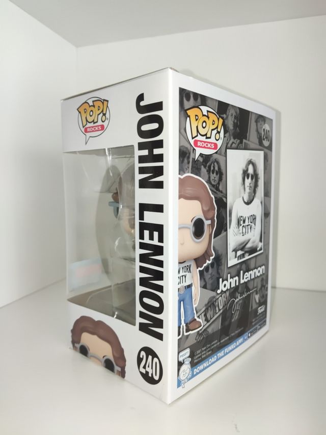 John Lennon 240 New York Coty Tee Rock Funko pop