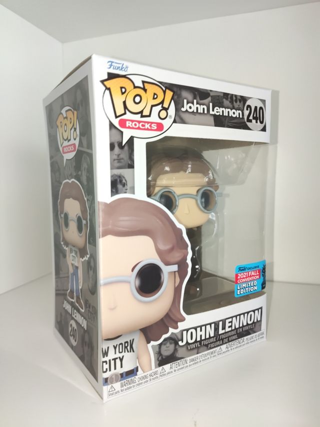 John Lennon 240 New York Coty Tee Rock Funko pop