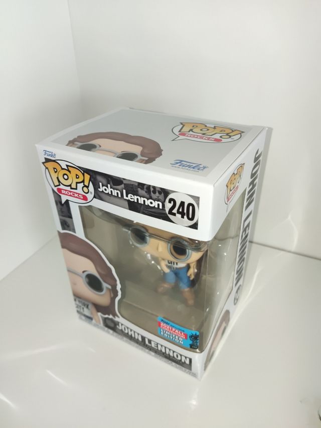 John Lennon 240 New York Coty Tee Rock Funko pop
