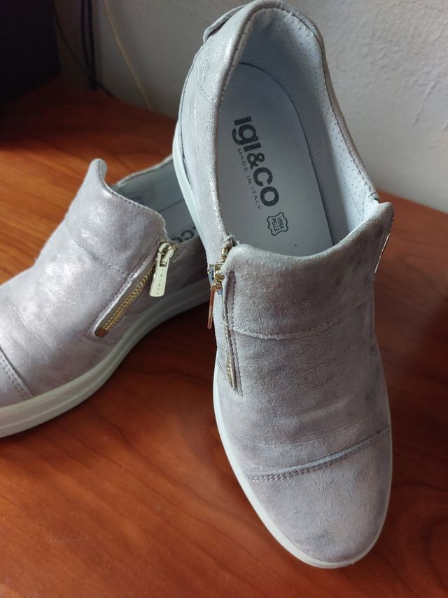 Zapatos mujer igi & co de piel