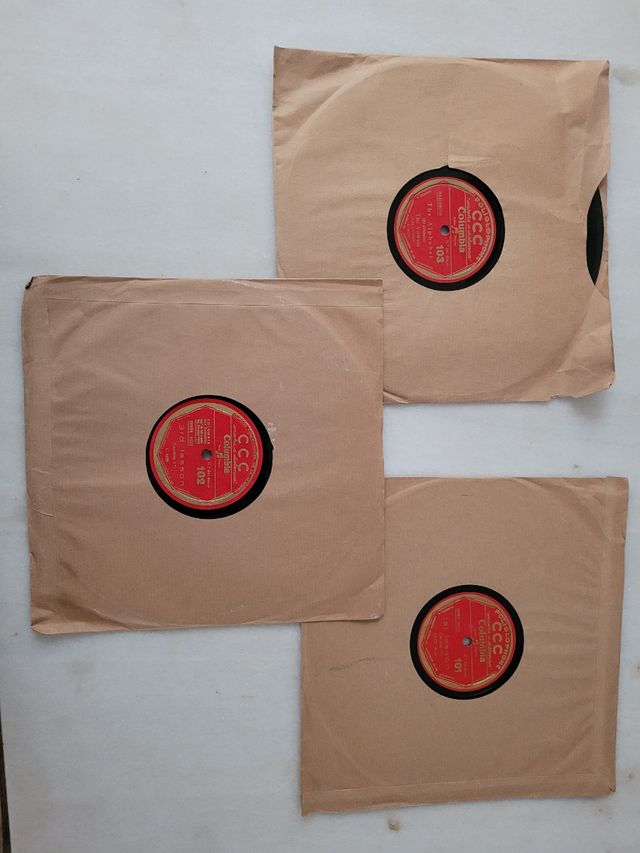 Antiguo curso de inglés 3 discos pizarra.