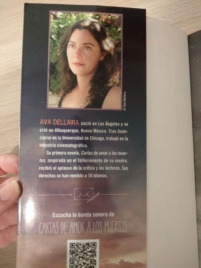 libro Cartas de amor a los muertos, Ava Dellaira