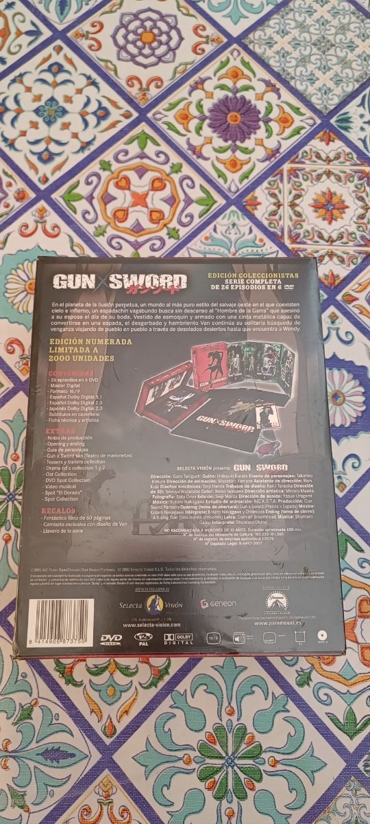 GUN SWORD ED. COLECCIONISTA  PRECINTADA!!