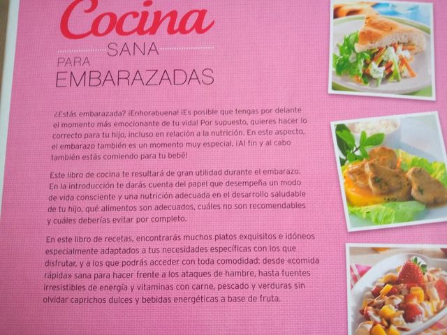 Cocina sana para embarazadas