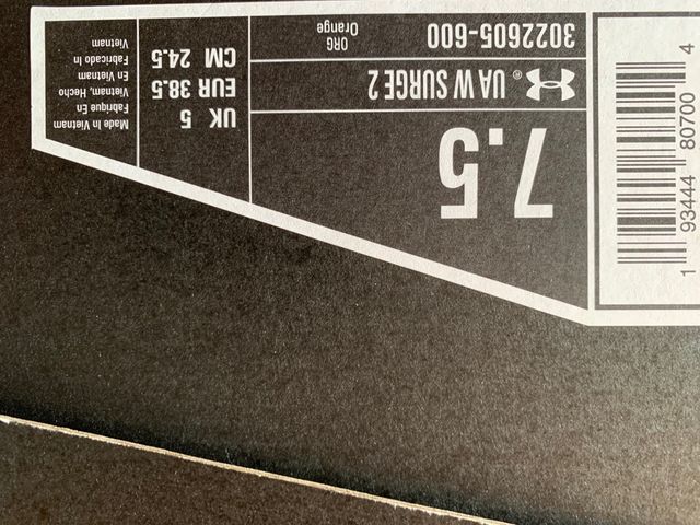 Zapatillas mujer Under Armour T38,5