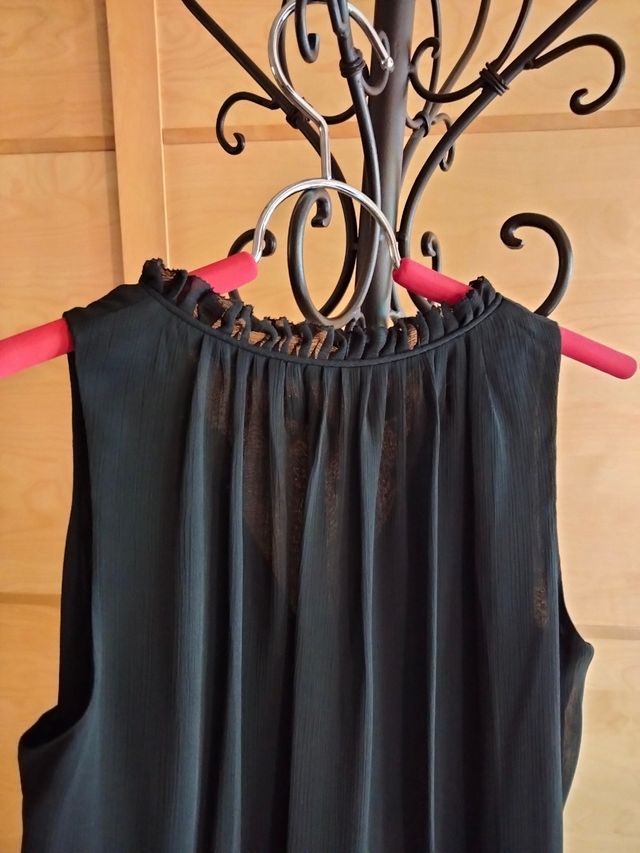 Vestido negro Comptoir des cotonniers
