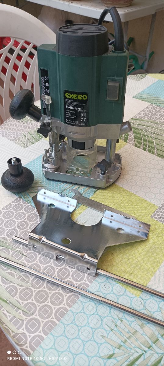 vendo fresadora de madera 850w