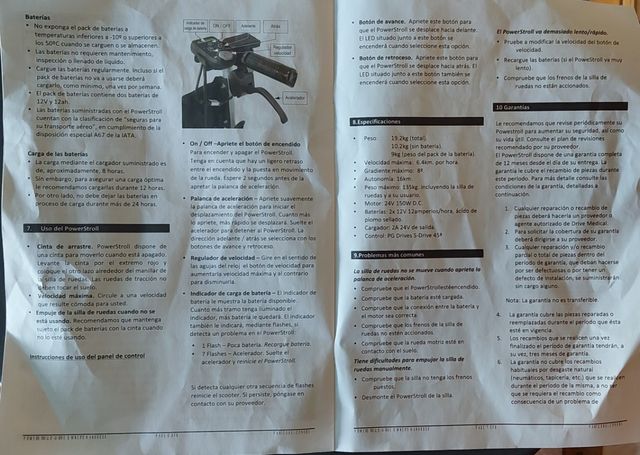 Motor para silla de ruedas